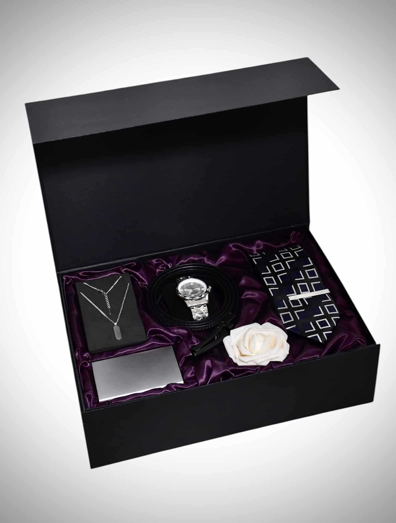 Gentleman silver gift box