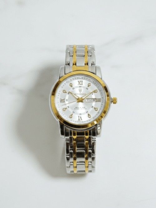 Women’s white Two-Tone Watch