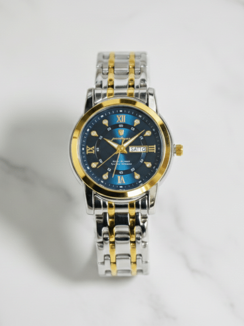 Women’s Blue Two-Tone Watch