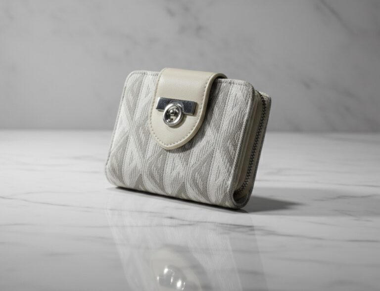 Women's patterned wallet