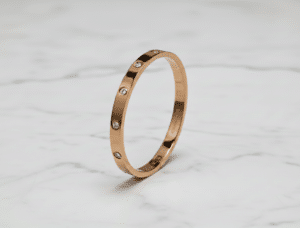 Women bronze tone bracelet