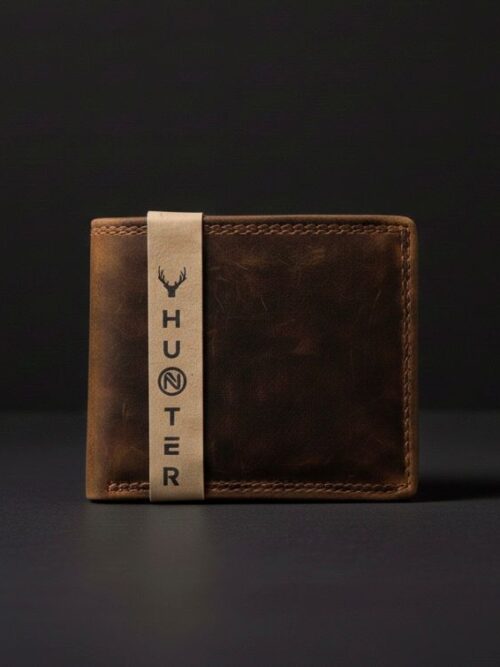 Gentleman leather brown wallet