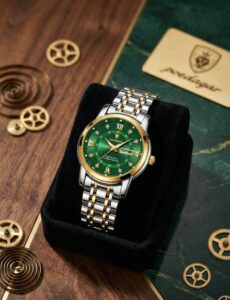 Women watch gree in box
