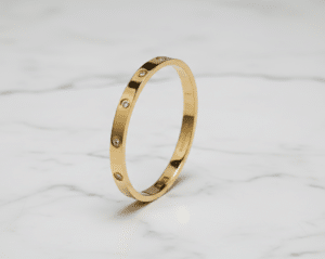 Women gold tone bracelet