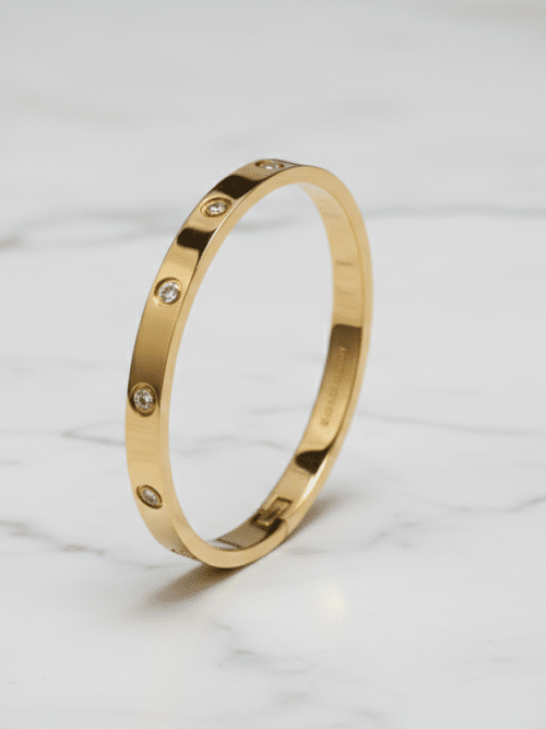 Women gold tone bracelet