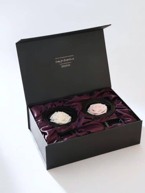 Leather Belt Gift Set